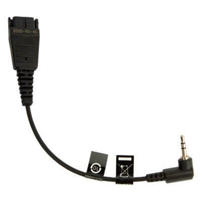 Перехідник Jabra Mobile QD cord + 2.5mm jack (8800-00-46) 9805050 фото